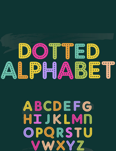 Dotted Alphabet